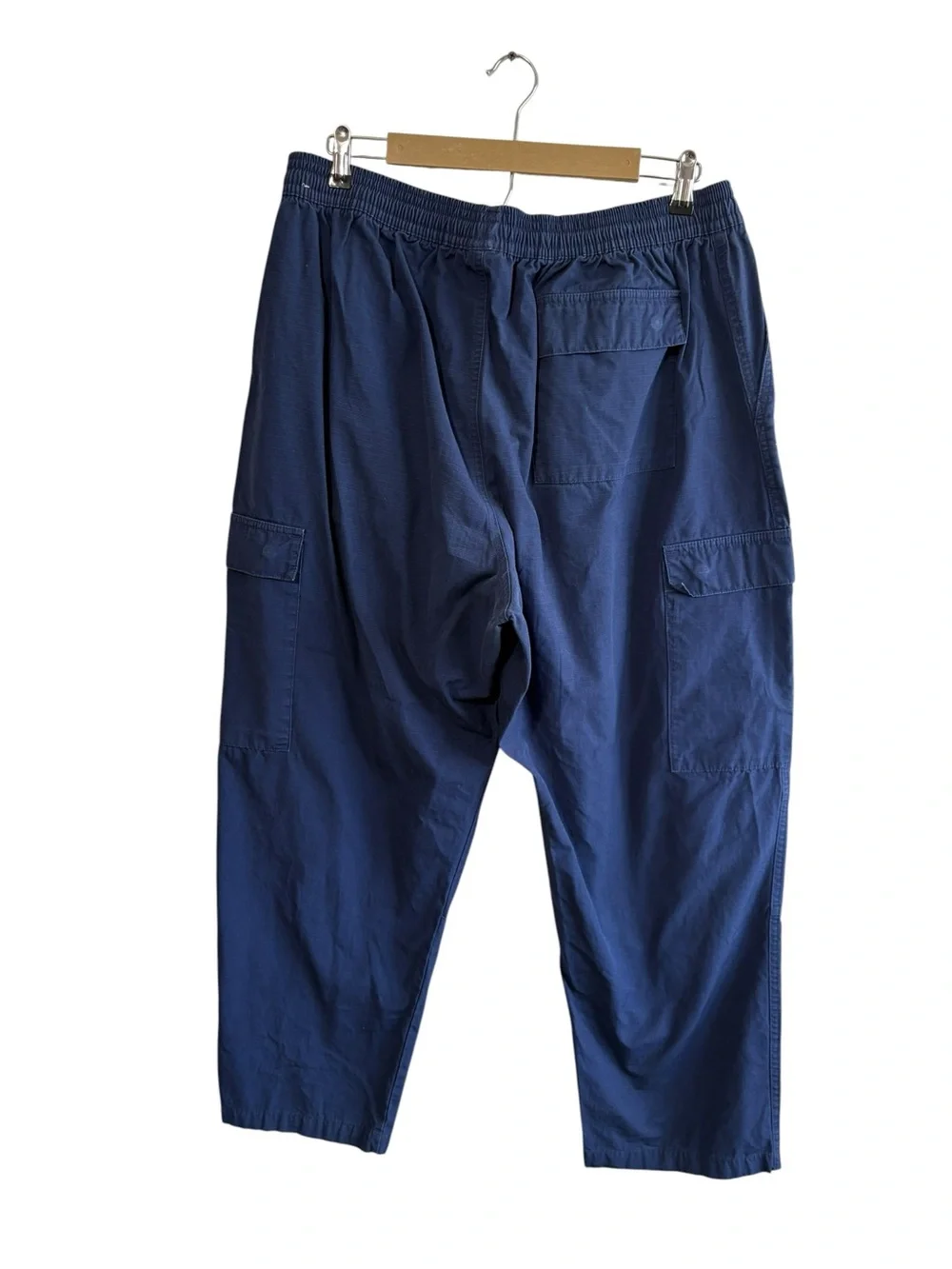 Nike Men’s 2XL Navy Blue Club Woven Cargo Pants Athletic Streetwear Baggy Y2K
